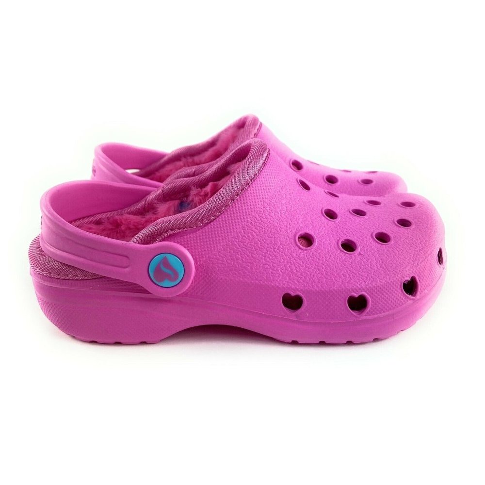 Skechers Foamies Little Girls Heart Charmer 2.0 Hanging Out Clogs Sz 5-10 (PS)